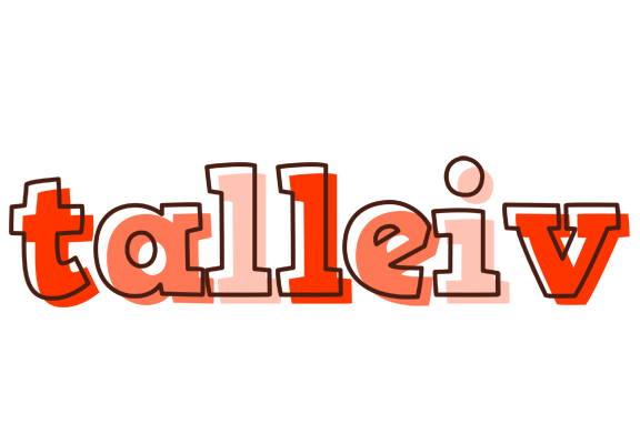 Talleiv paint logo