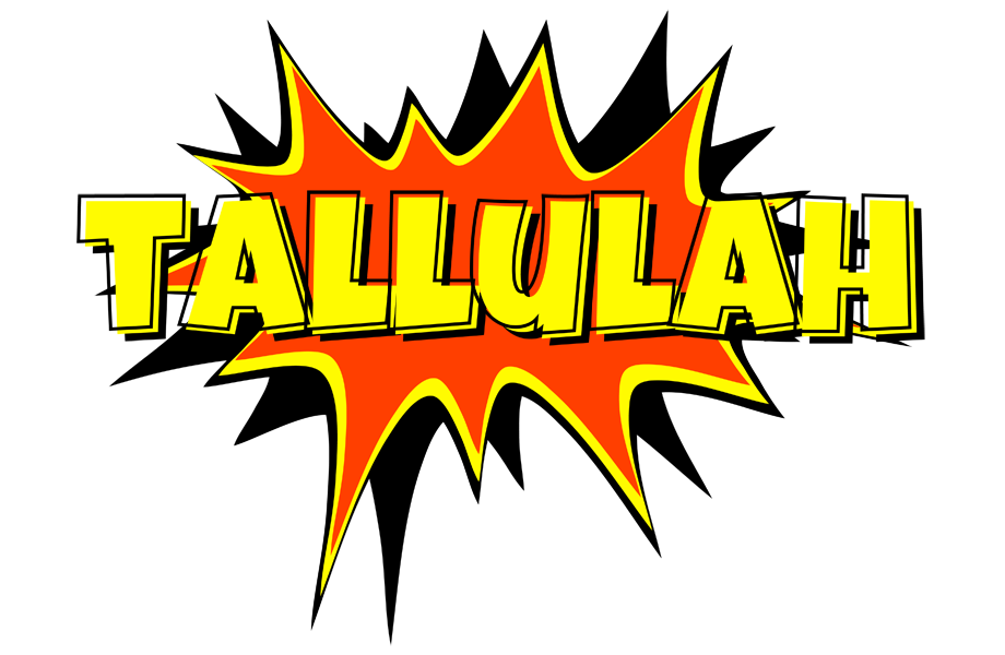 Tallulah bazinga logo