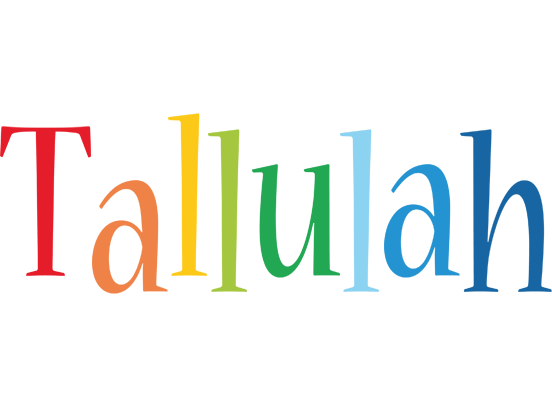 Tallulah birthday logo