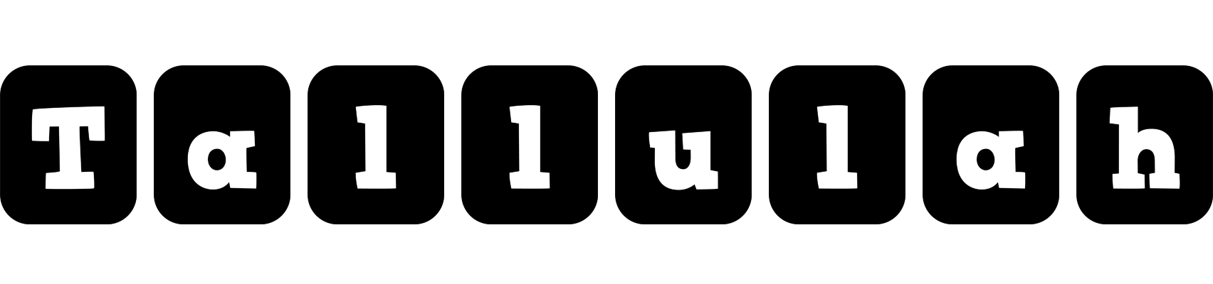 Tallulah box logo