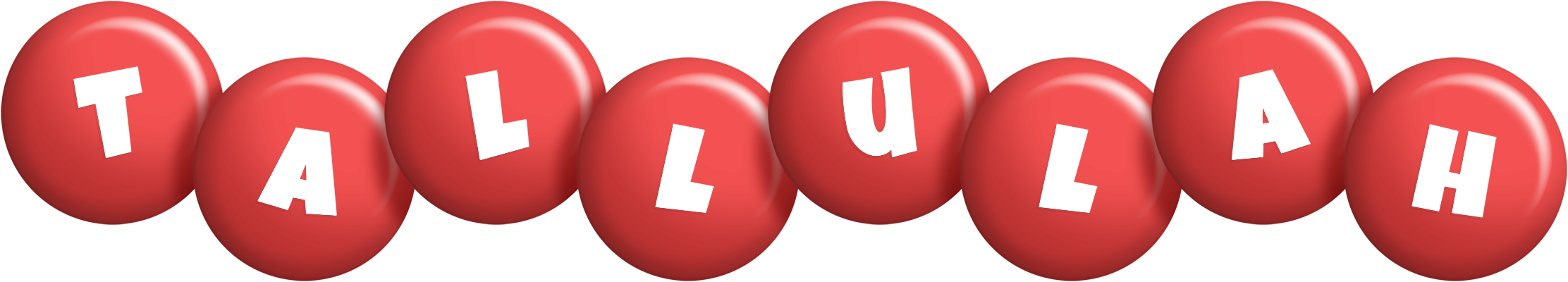 Tallulah candy-red logo
