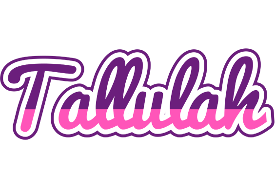 Tallulah cheerful logo