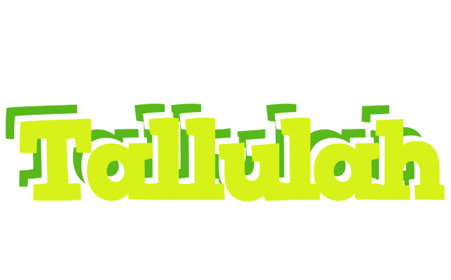 Tallulah citrus logo