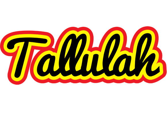 Tallulah flaming logo