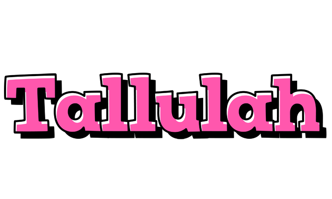 Tallulah girlish logo