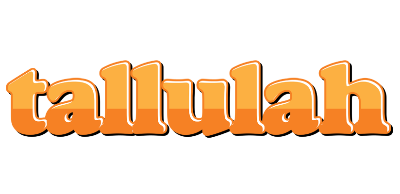 Tallulah orange logo