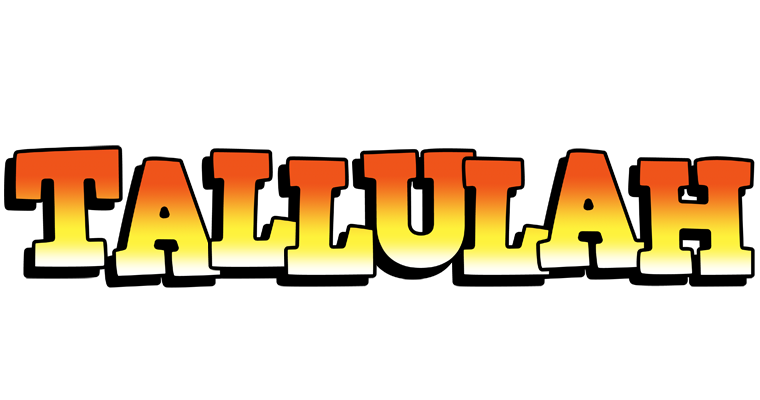 Tallulah sunset logo