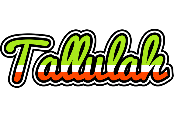 Tallulah superfun logo