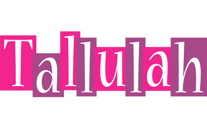 Tallulah whine logo