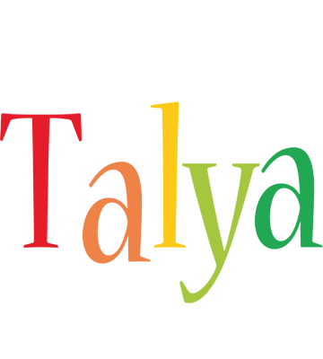Talya birthday logo