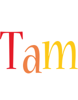 Tam birthday logo