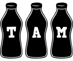 Tam bottle logo