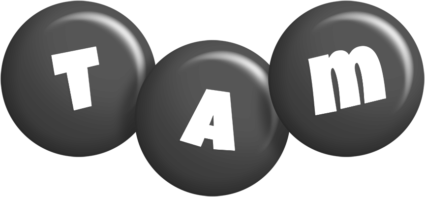 Tam candy-black logo