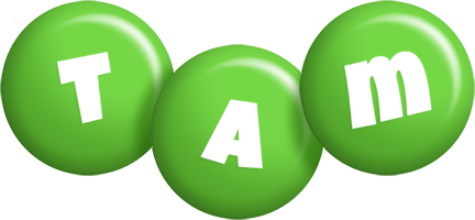 Tam candy-green logo