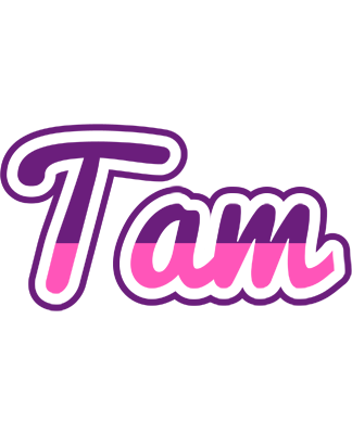 Tam cheerful logo