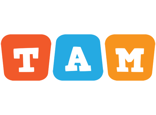 Tam comics logo
