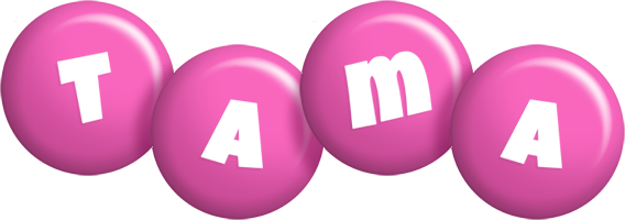 Tama candy-pink logo