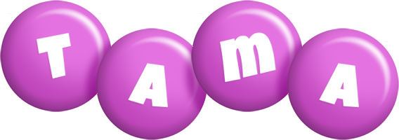 Tama candy-purple logo