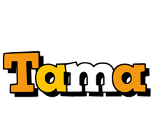 Tama cartoon logo