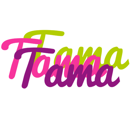 Tama flowers logo