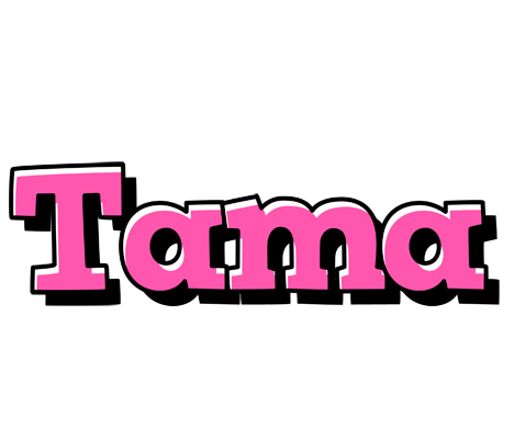 Tama girlish logo