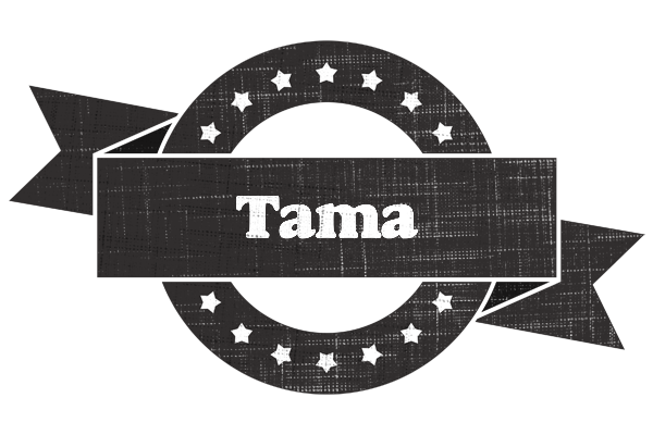 Tama grunge logo