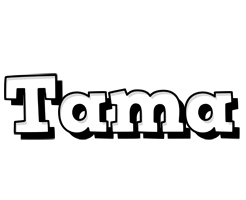 Tama snowing logo