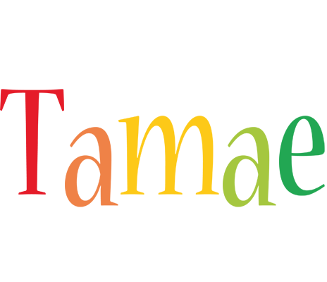 Tamae birthday logo