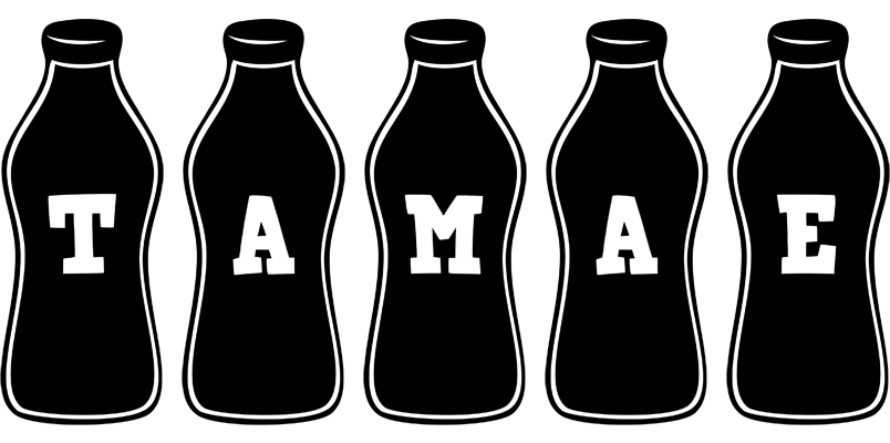Tamae bottle logo