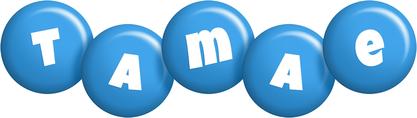Tamae candy-blue logo