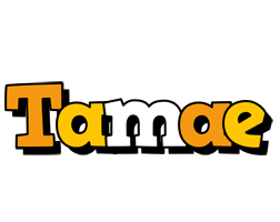 Tamae cartoon logo