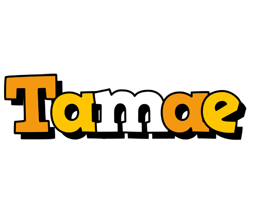 Tamae cartoon logo