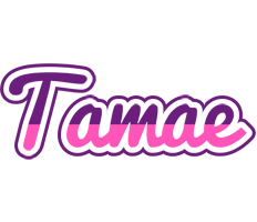 Tamae cheerful logo