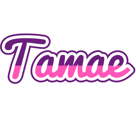 Tamae cheerful logo