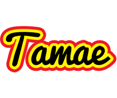 Tamae flaming logo