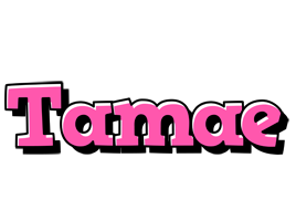 Tamae girlish logo