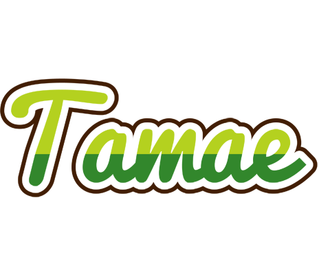 Tamae golfing logo