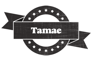 Tamae grunge logo