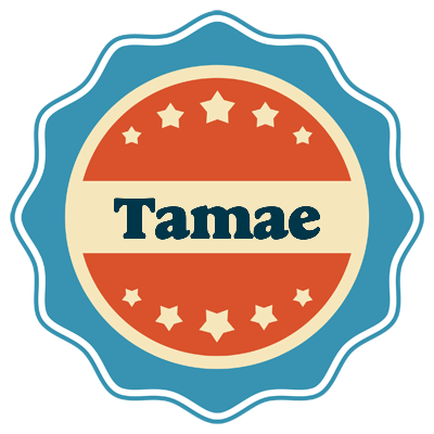 Tamae labels logo
