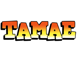 Tamae sunset logo