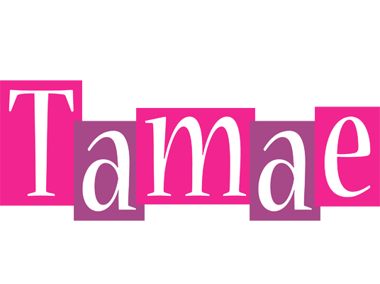 Tamae whine logo