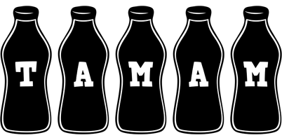 Tamam bottle logo