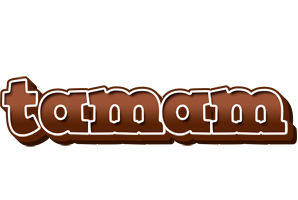 Tamam brownie logo