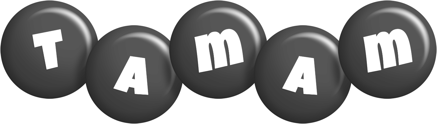 Tamam candy-black logo