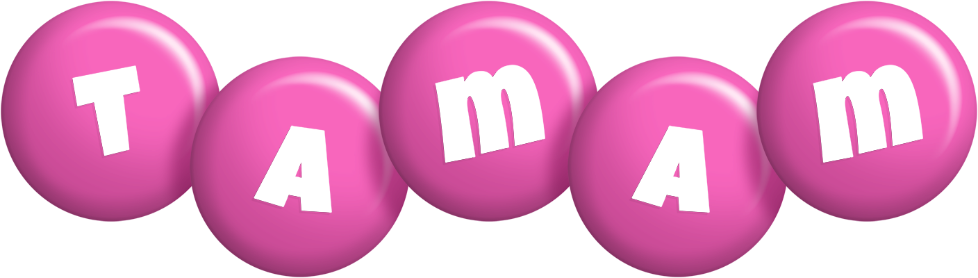 Tamam candy-pink logo