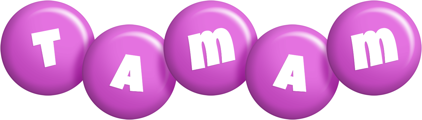 Tamam candy-purple logo
