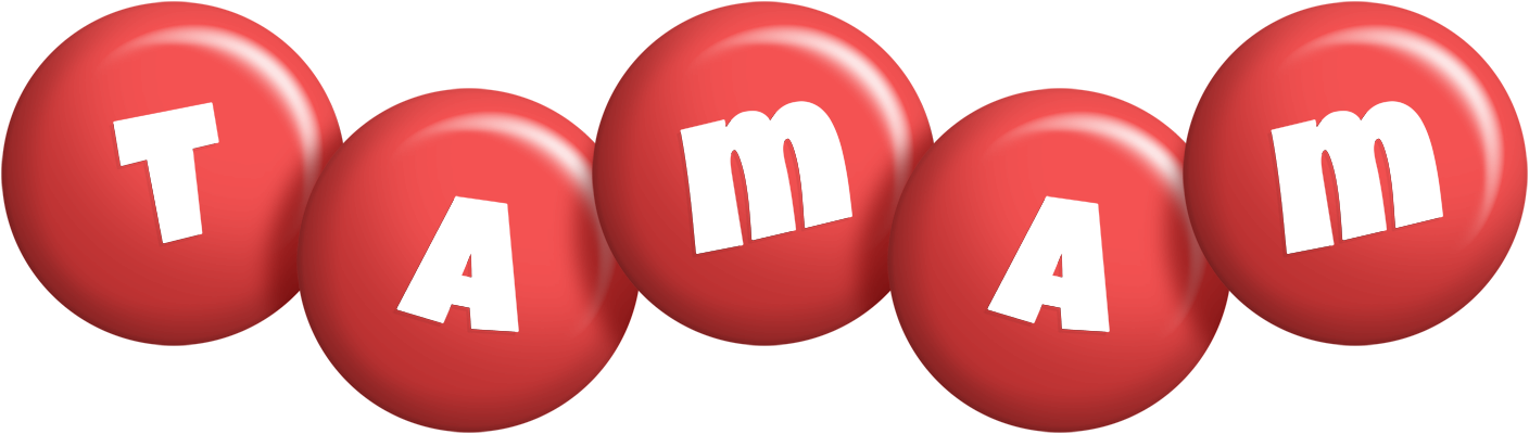 Tamam candy-red logo