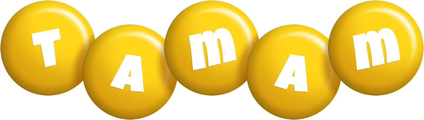 Tamam candy-yellow logo