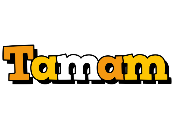 Tamam cartoon logo