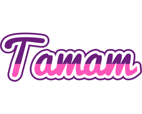 Tamam cheerful logo